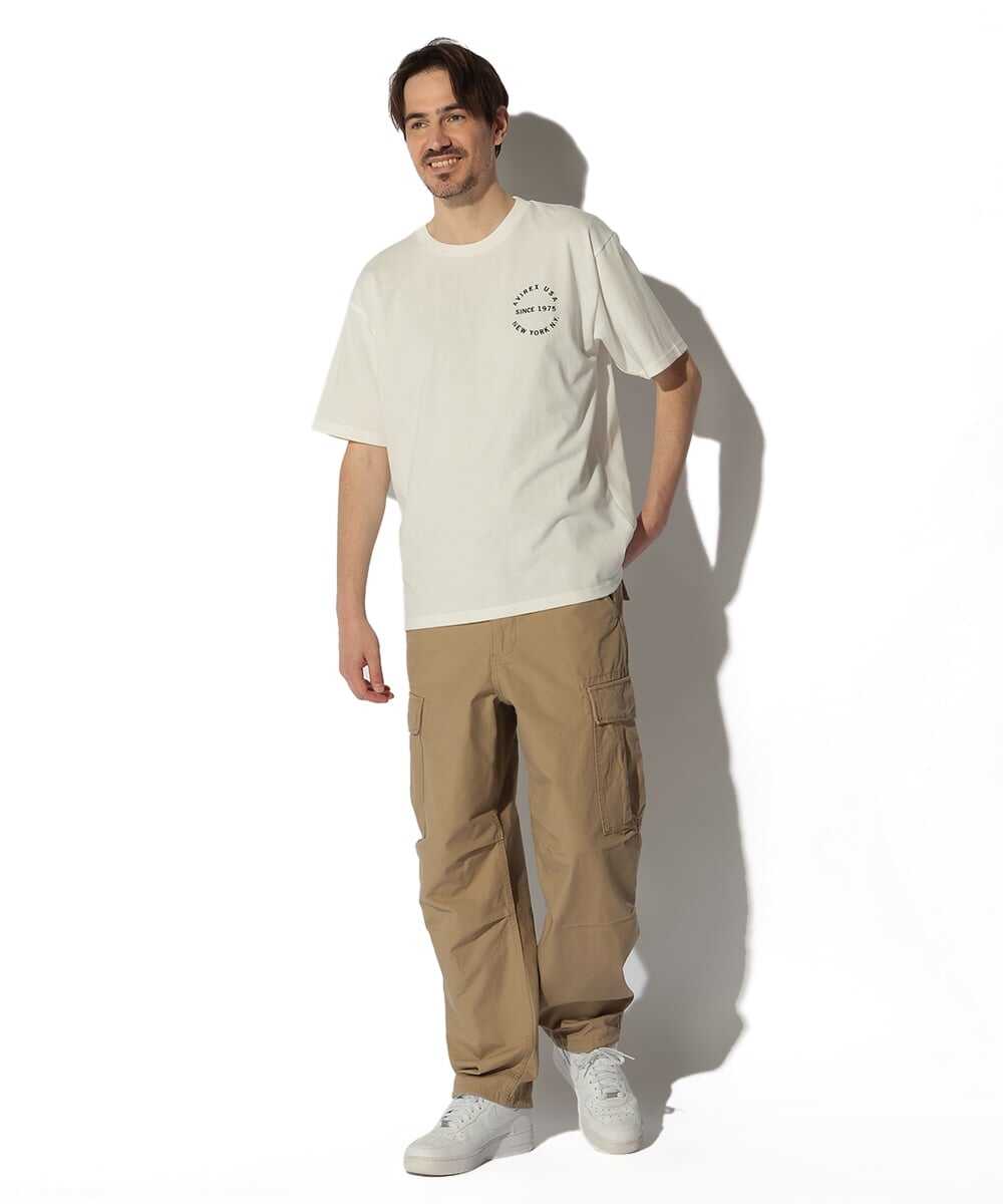 バーシティロゴ バックプリントTシャツ