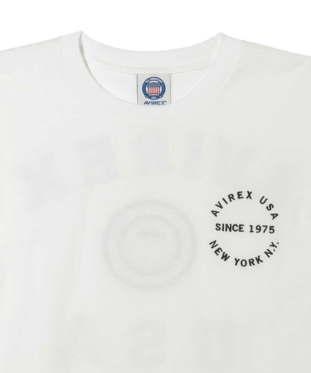 バーシティロゴ バックプリントTシャツ