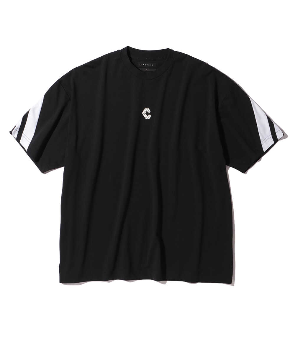 接触冷感機能 ラバープリント オーバーサイズTシャツ