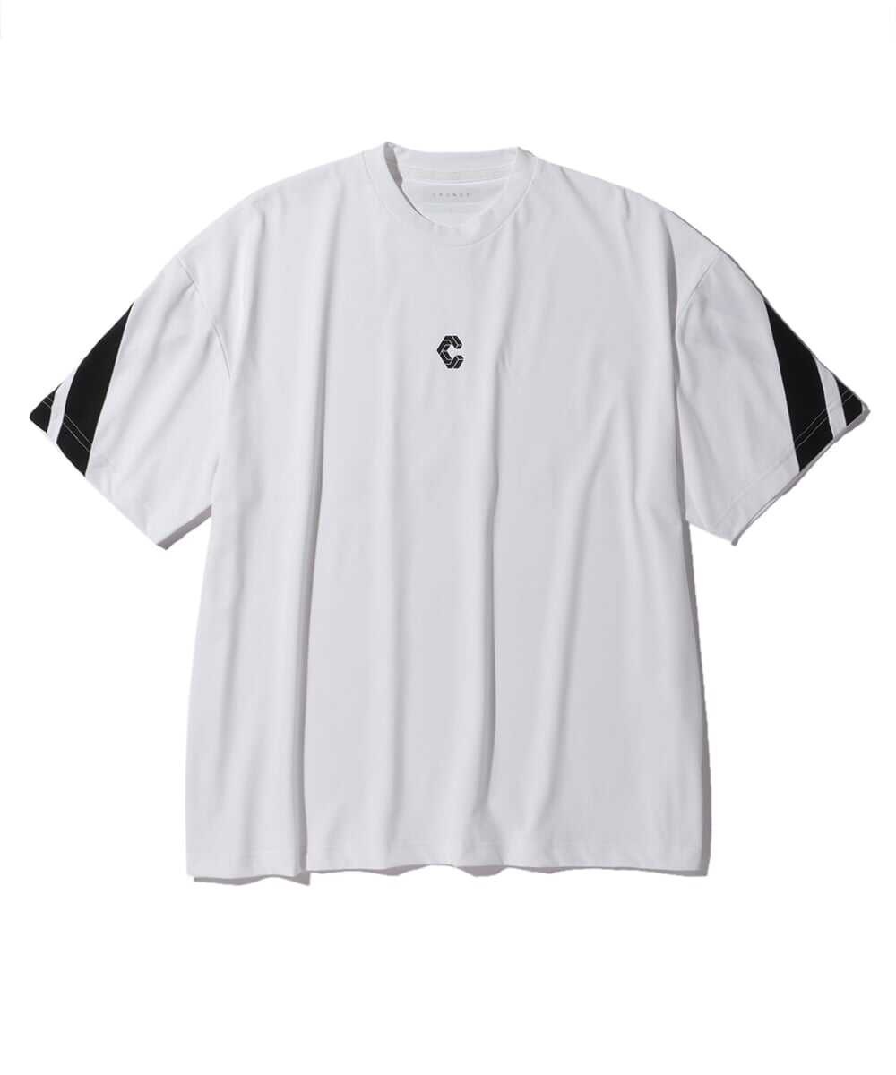 接触冷感機能 ラバープリント オーバーサイズTシャツ