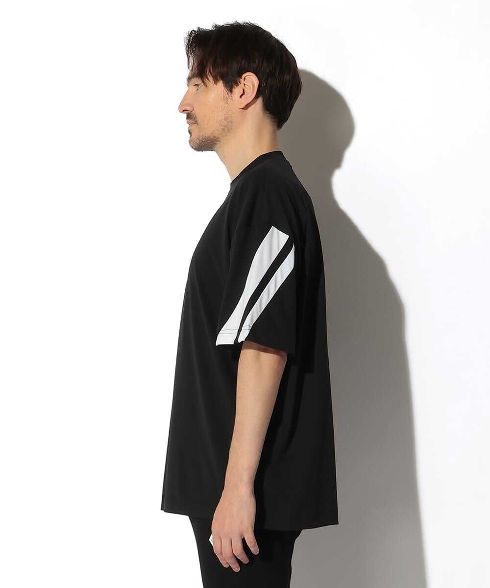接触冷感機能 ラバープリント オーバーサイズTシャツ