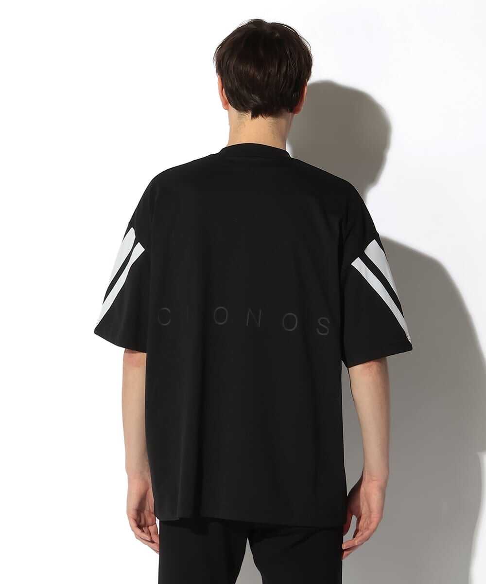 接触冷感機能 ラバープリント オーバーサイズTシャツ
