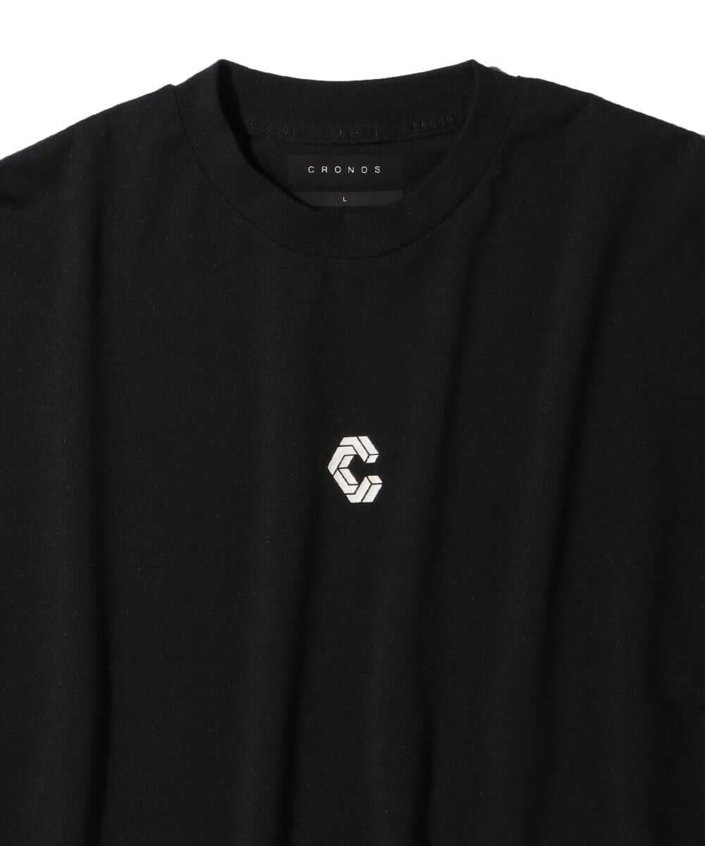 接触冷感機能 ラバープリント オーバーサイズTシャツ