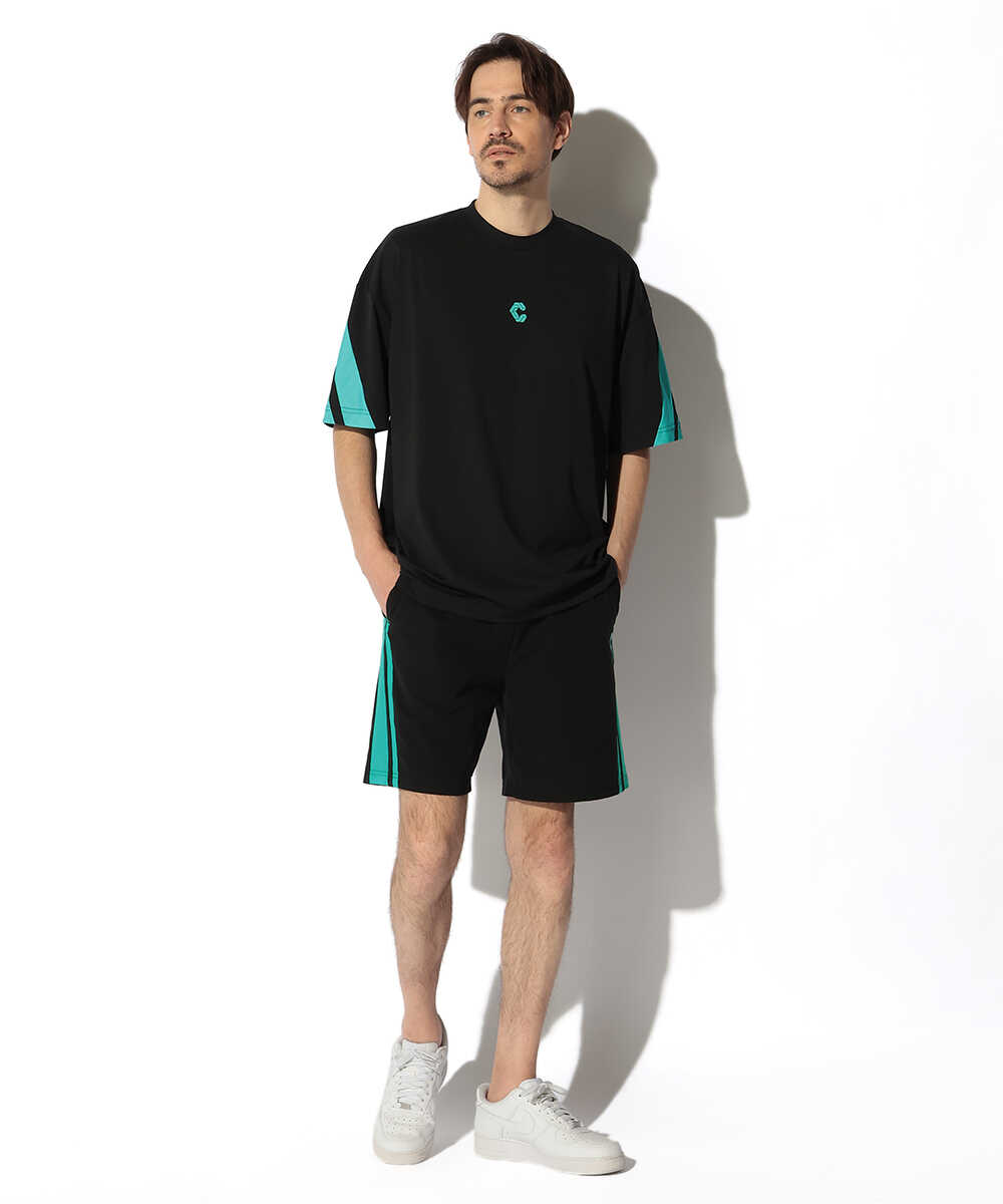 吸汗速乾性 ロゴプリント クーリングショーツ