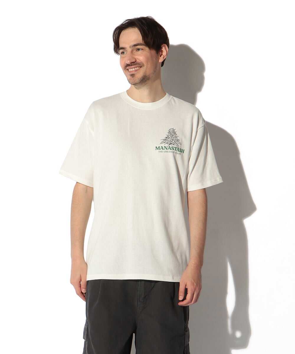 ヘンプグラフィック バックプリントTシャツ
