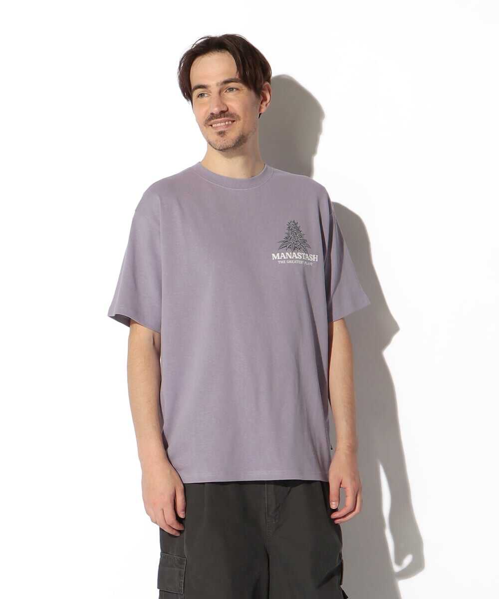 ヘンプグラフィック バックプリントTシャツ