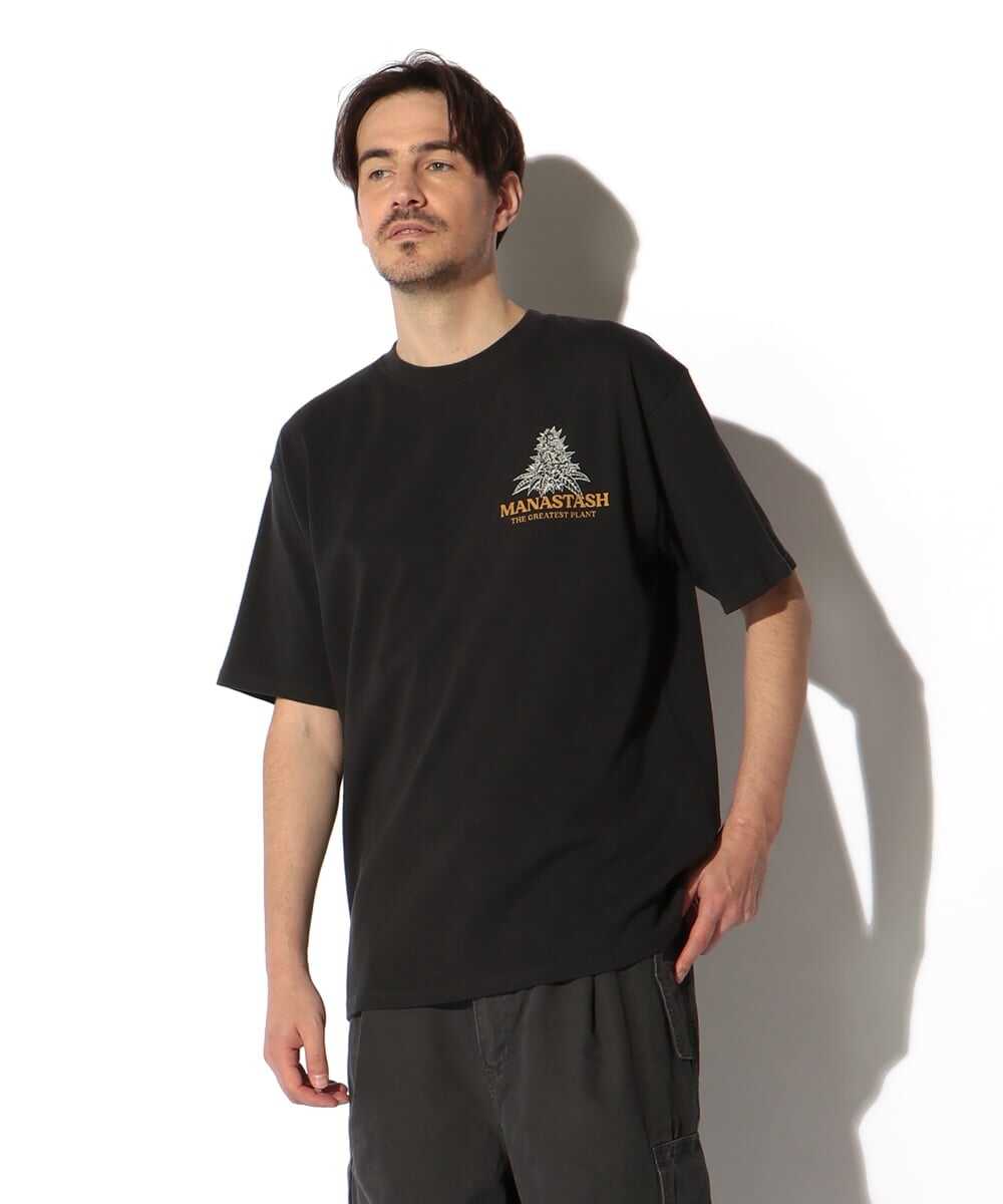 ヘンプグラフィック バックプリントTシャツ