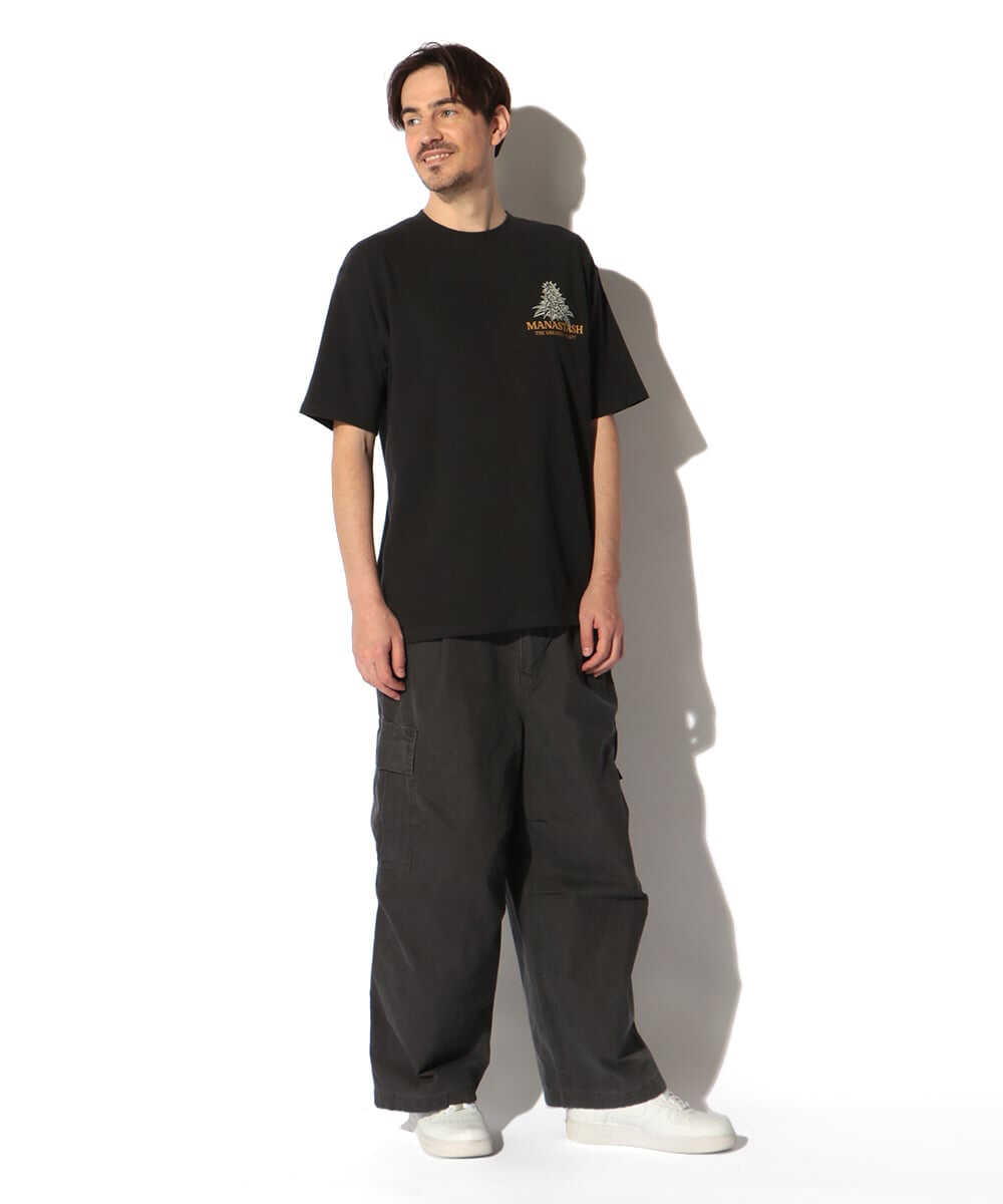 ヘンプグラフィック バックプリントTシャツ