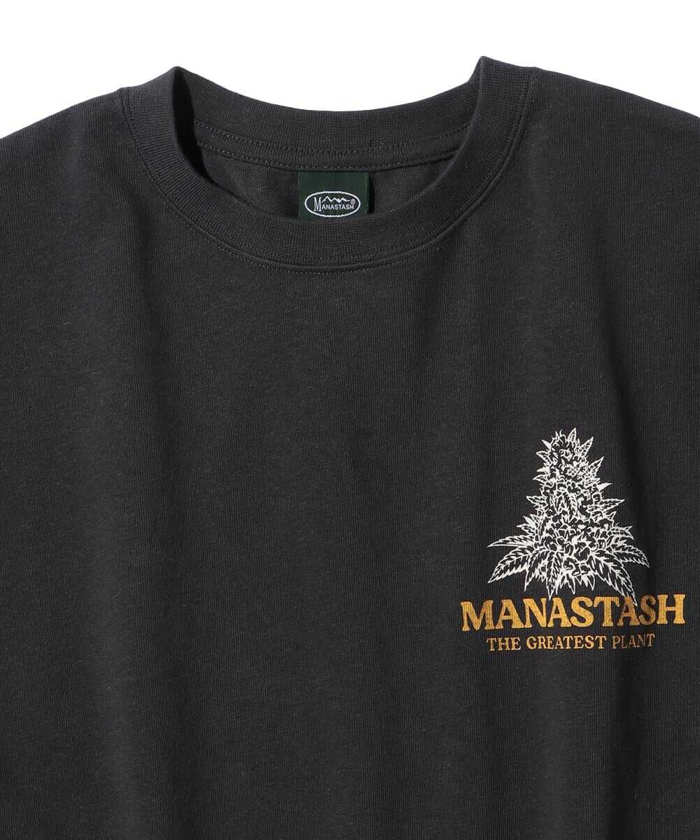 ヘンプグラフィック バックプリントTシャツ