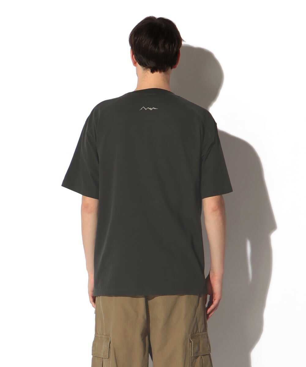 ユーズド加工 ウォッシュド ポケットTシャツ