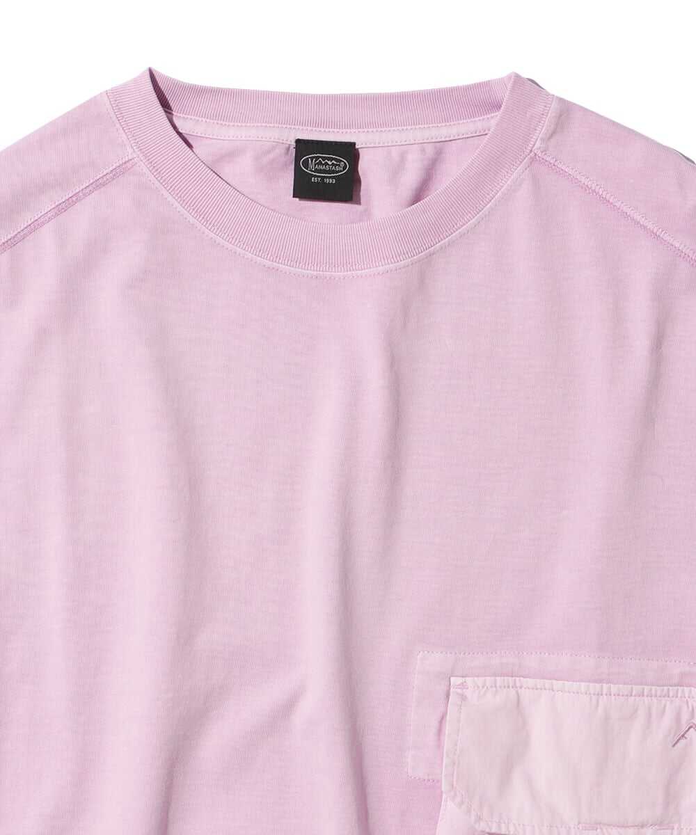 ユーズド加工 ウォッシュド ポケットTシャツ