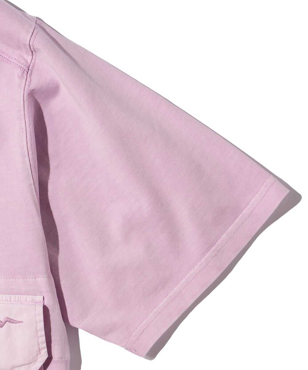ユーズド加工 ウォッシュド ポケットTシャツ