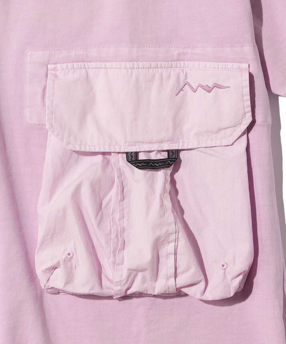 ユーズド加工 ウォッシュド ポケットTシャツ