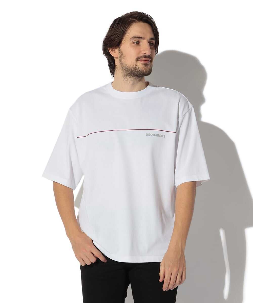 オーバーサイズ ロゴTシャツ