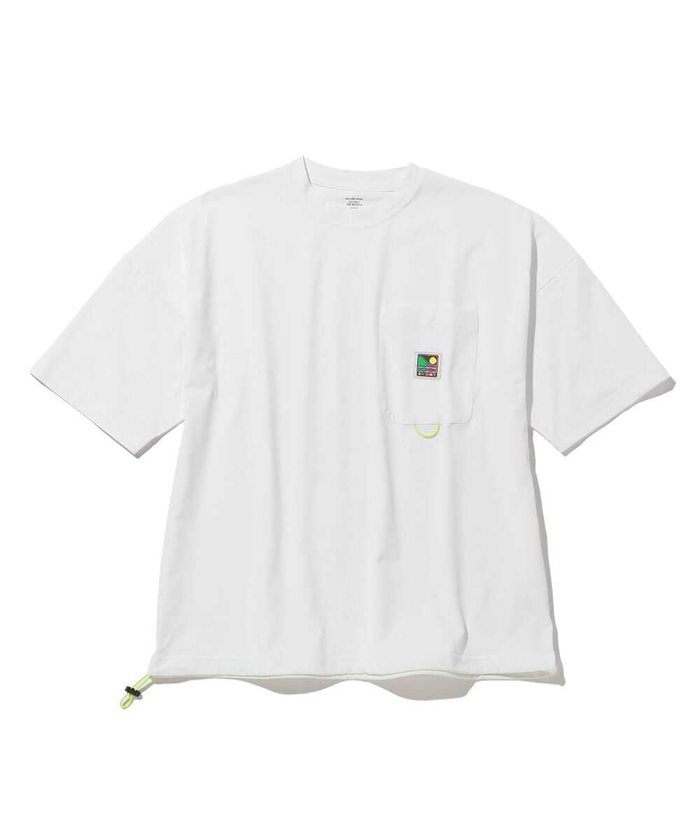 グラデーションロゴ ドローコードTシャツ