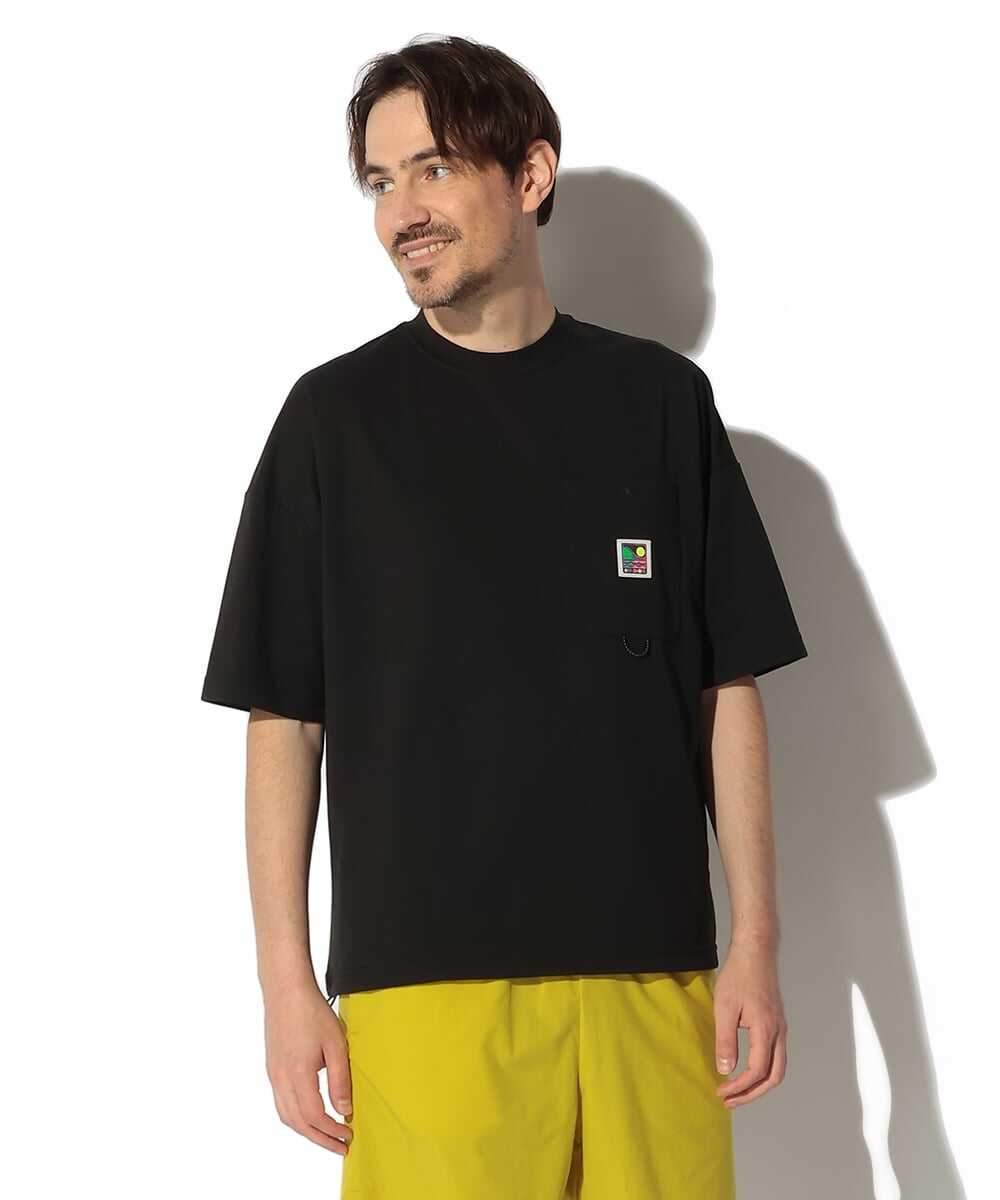 グラデーションロゴ ドローコードTシャツ