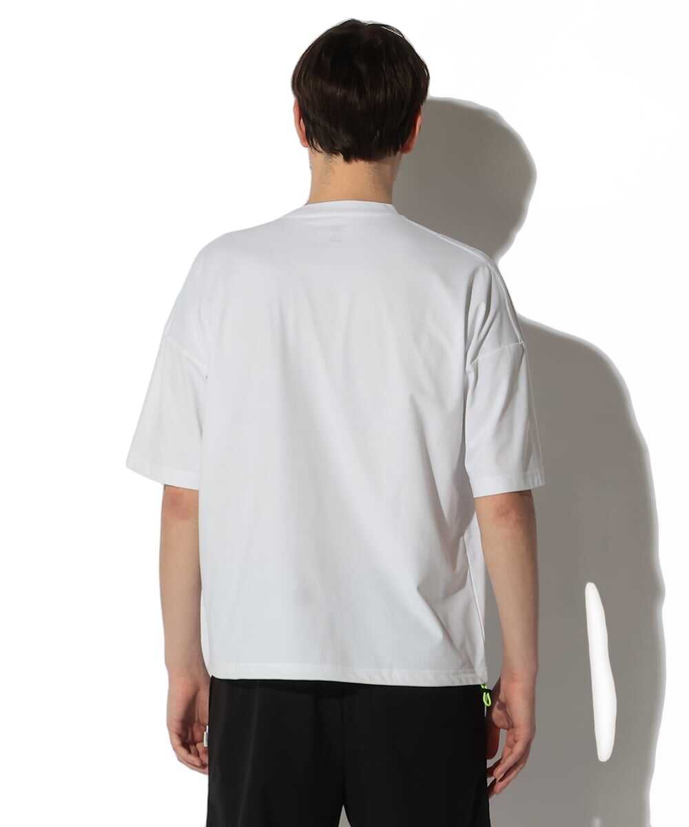グラデーションロゴ ドローコードTシャツ