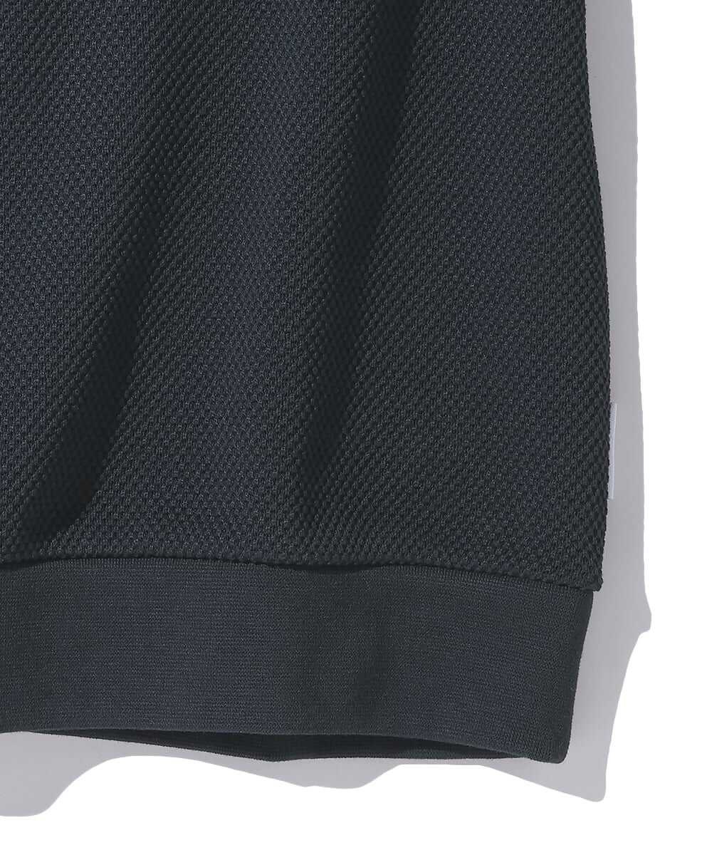 AirflexDry ヘビー鹿の子5分袖ヘンリーネックTシャツ