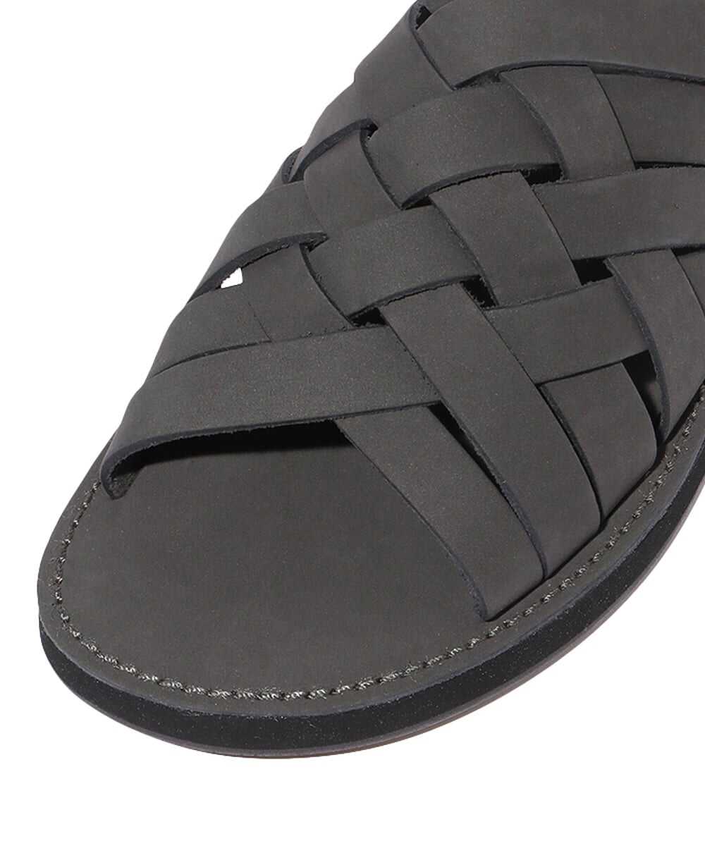 メッシュレザーサンダル