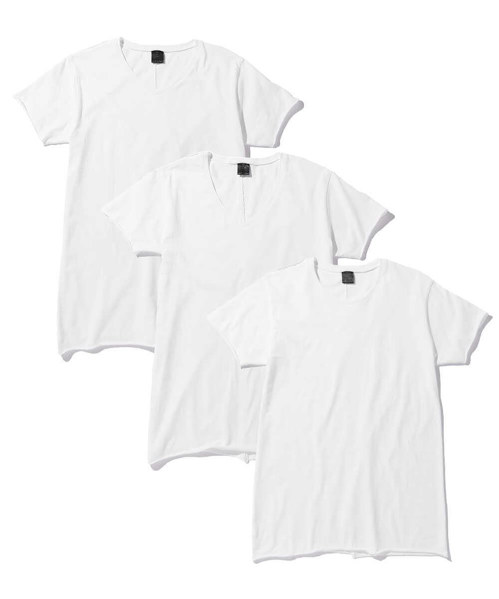 3パックTシャツ