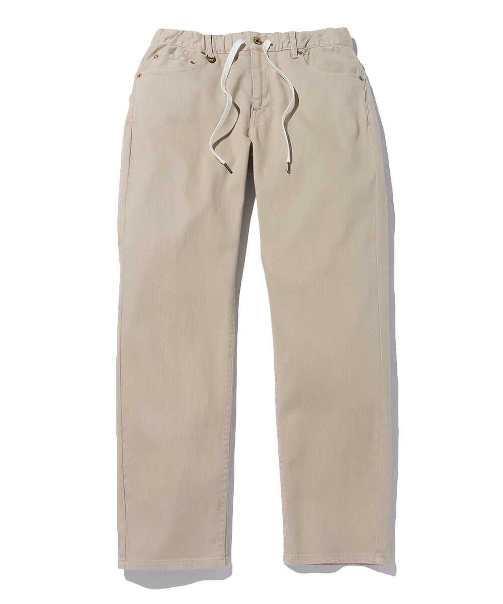 AOURE×RED CARD イージーケア ストレッチデニムパンツ