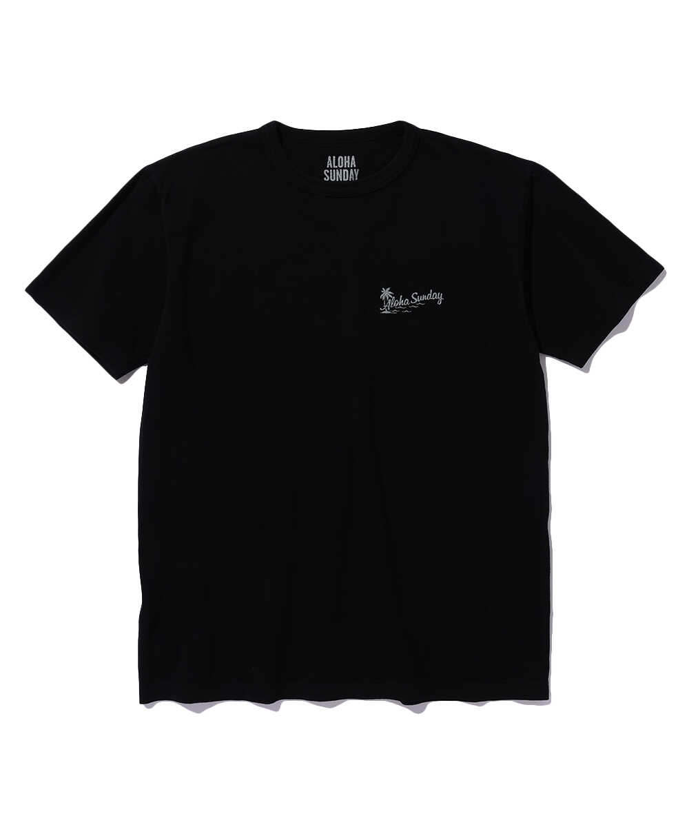 ロゴバックプリント コットンTシャツ
