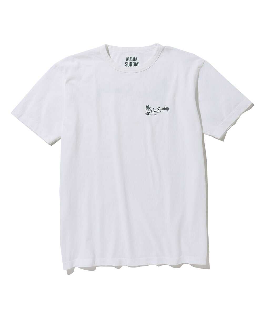 ロゴバックプリント コットンTシャツ