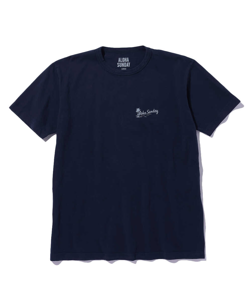 ロゴバックプリント コットンTシャツ