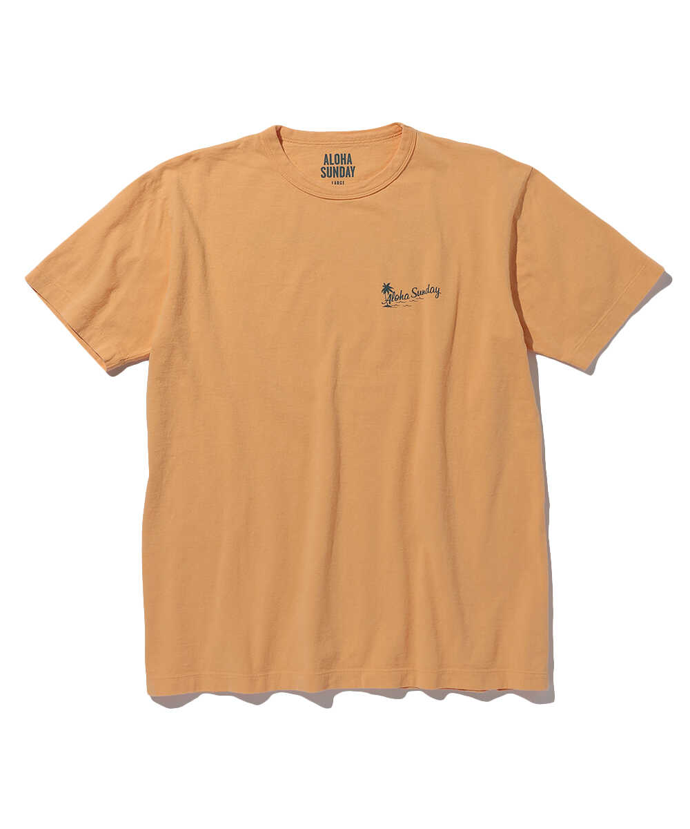 ロゴバックプリント コットンTシャツ