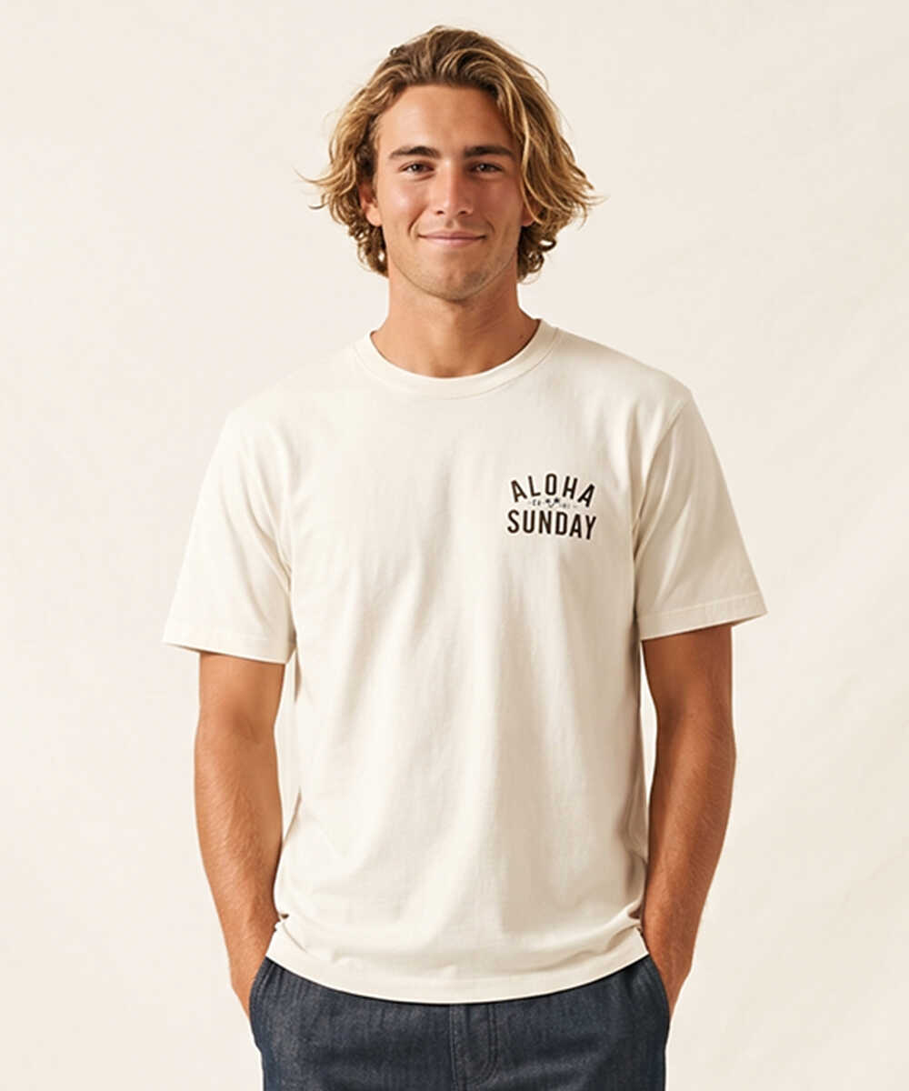 バックフォトプリントTシャツ