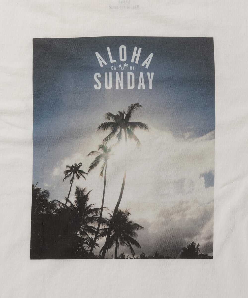 バックフォトプリントTシャツ