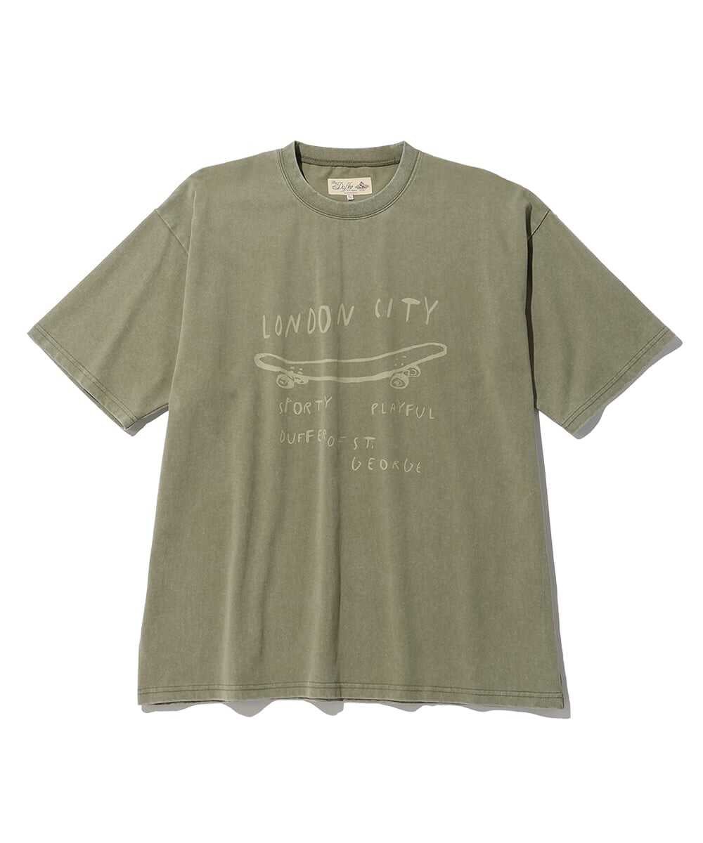 ユーズド バックプリントTシャツ
