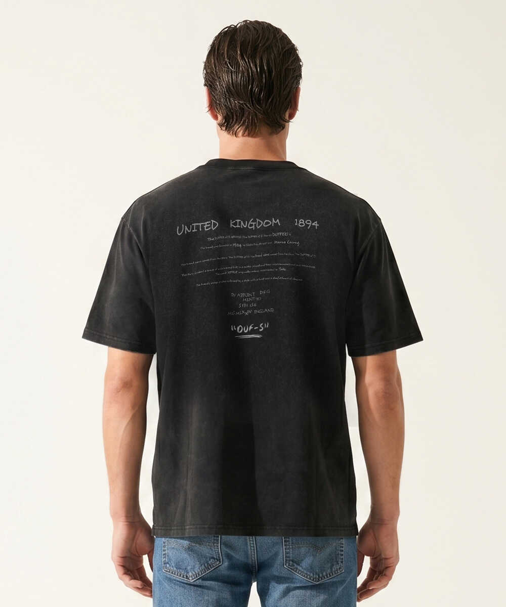 ユーズド バックプリントTシャツ