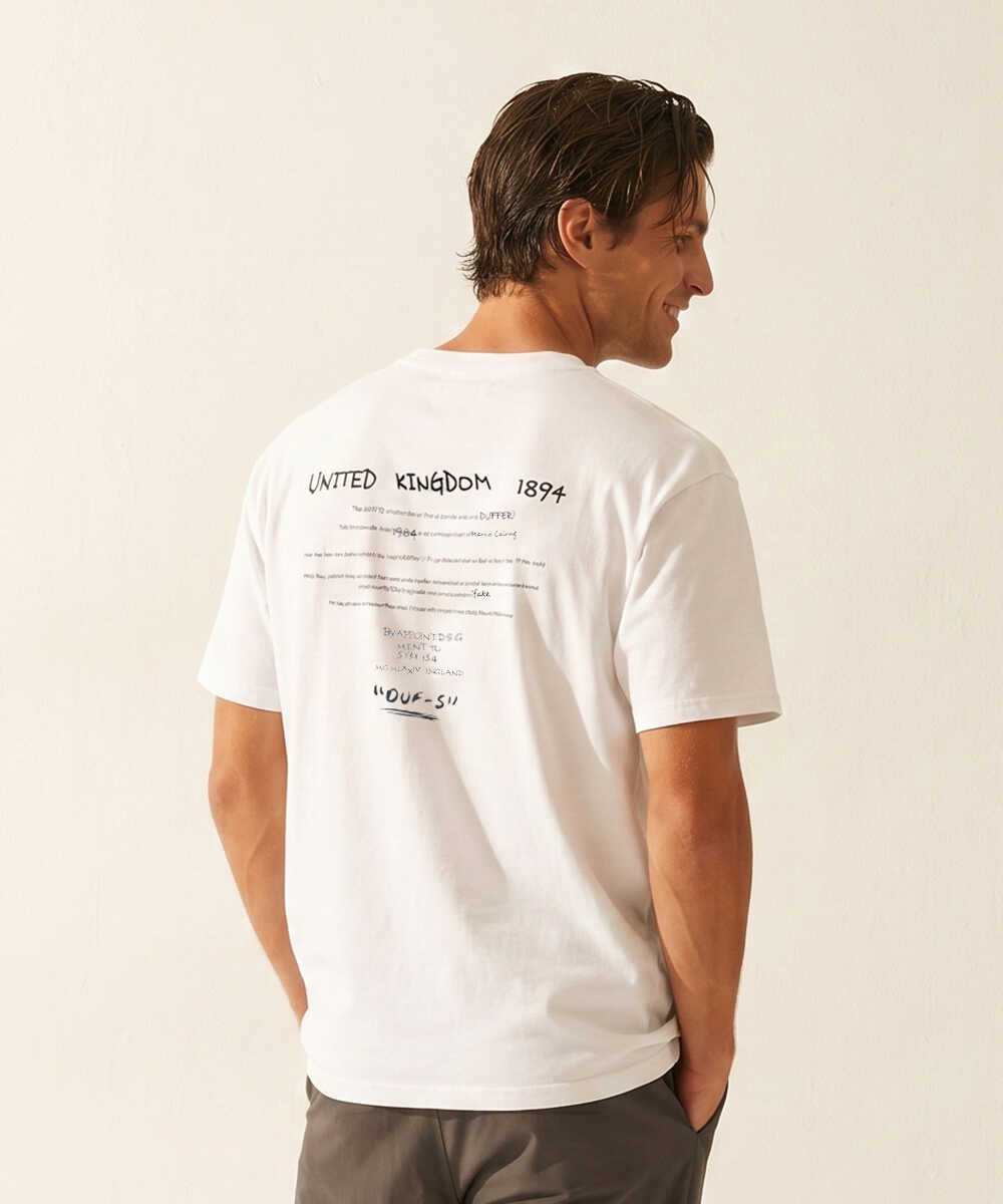 ユーズド バックプリントTシャツ
