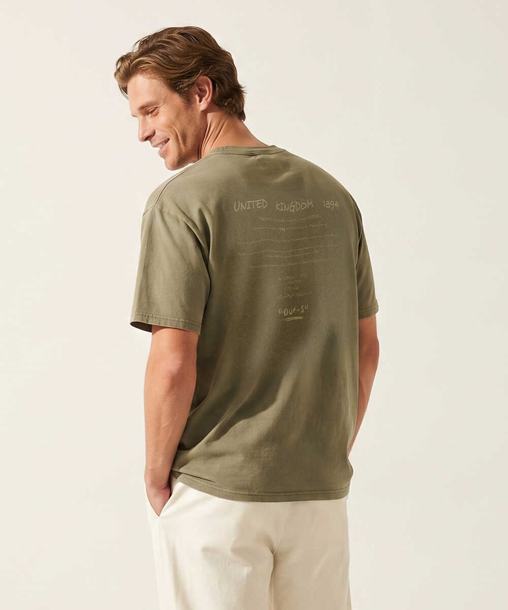ユーズド バックプリントTシャツ