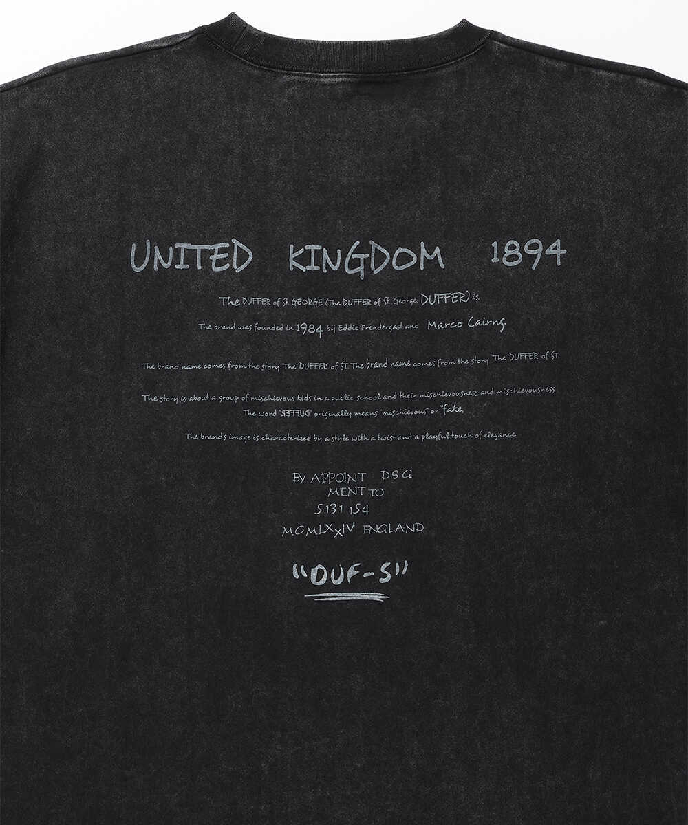 ユーズド バックプリントTシャツ