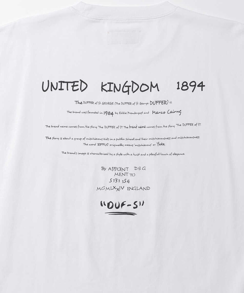 ユーズド バックプリントTシャツ