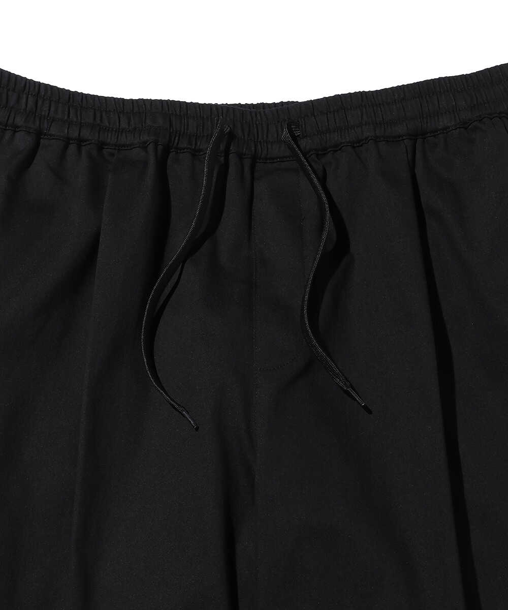 接触冷感 ガムストレッチ ワイドパンツ