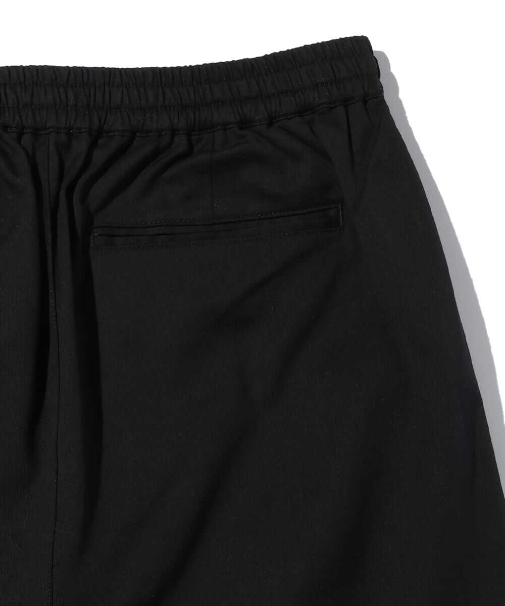 接触冷感 ガムストレッチ ワイドパンツ