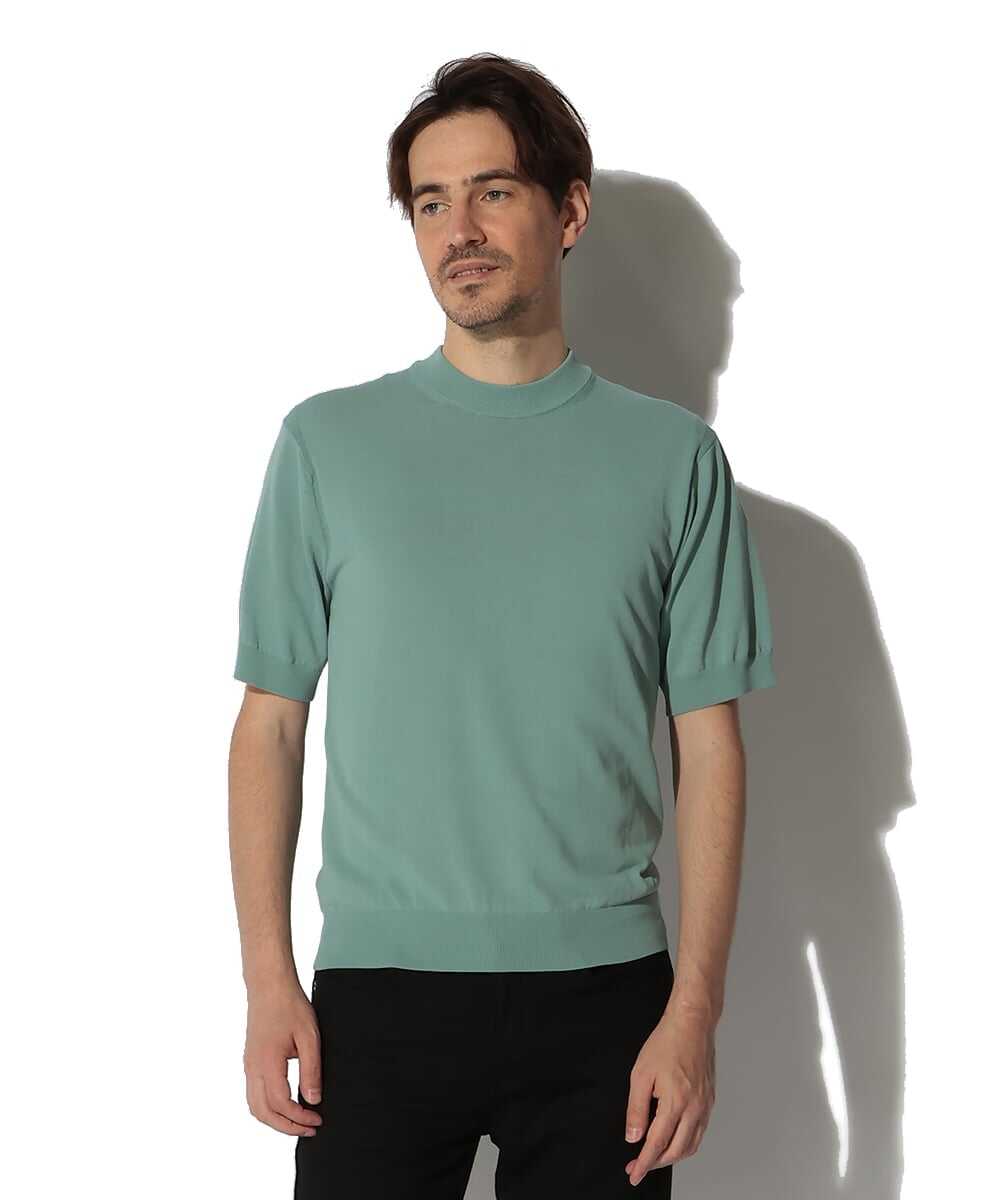 冷感素材 吸汗速乾 ニットTシャツ
