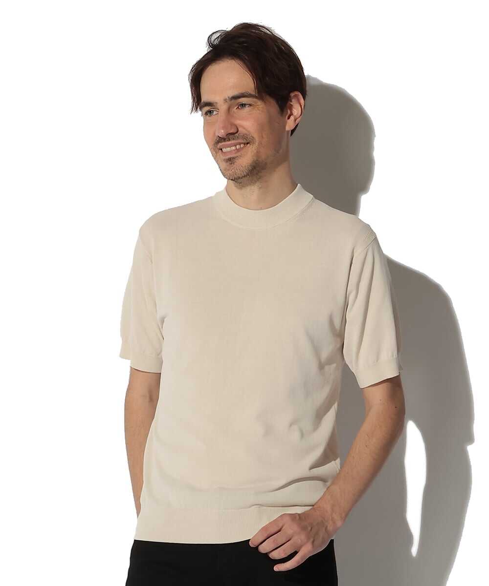 冷感素材 吸汗速乾 ニットTシャツ