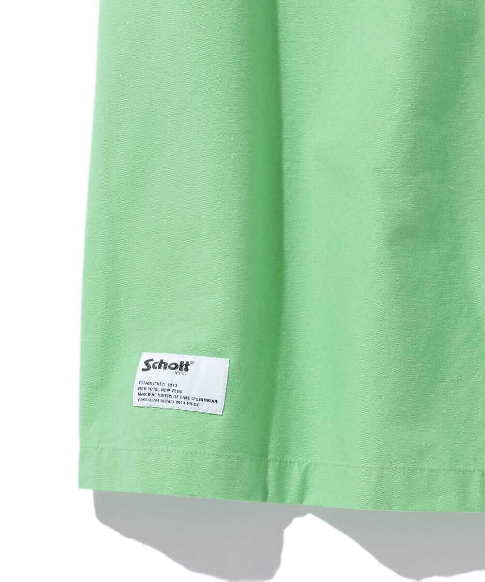 ロゴ刺繍ワークシャツ