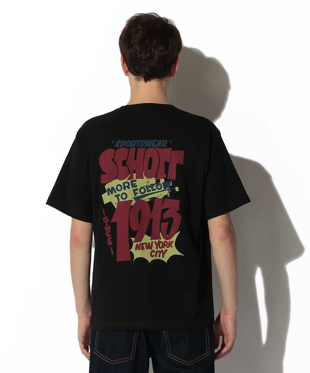 ペーパーサイン バックプリントTシャツ