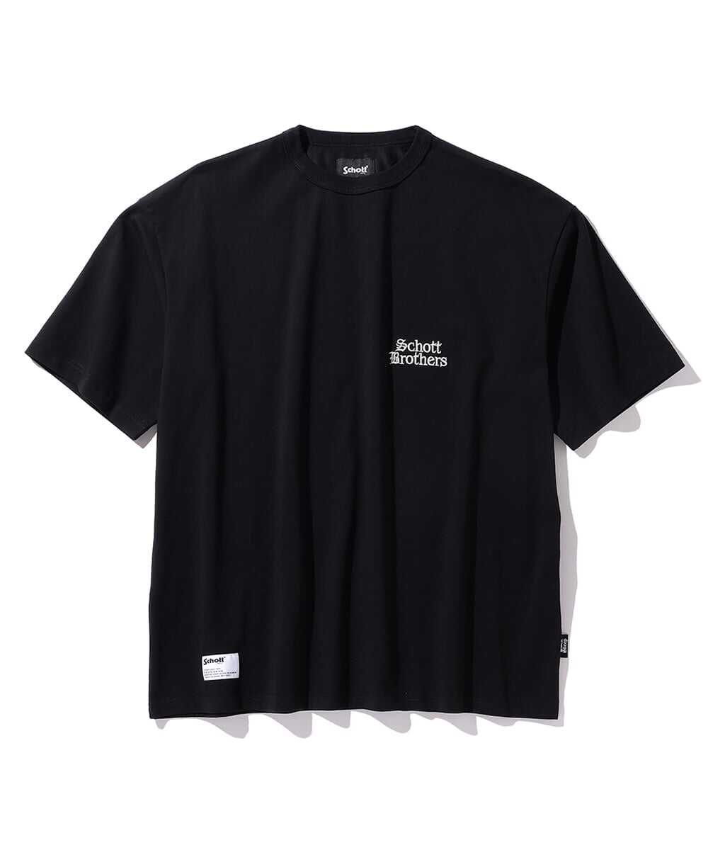 接触冷感 速乾 抗菌 ロゴ刺繍オーバーサイズ Tシャツ