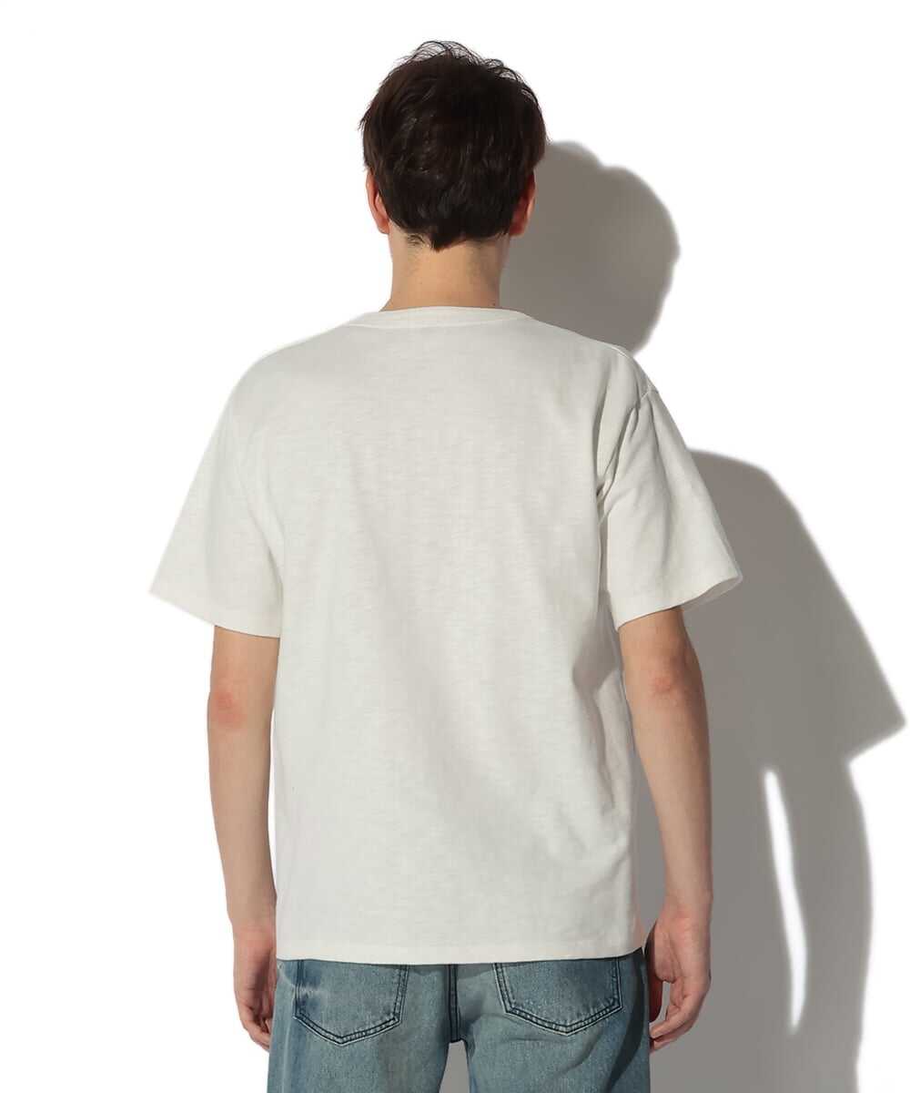 ラベルポケット スラブTシャツ