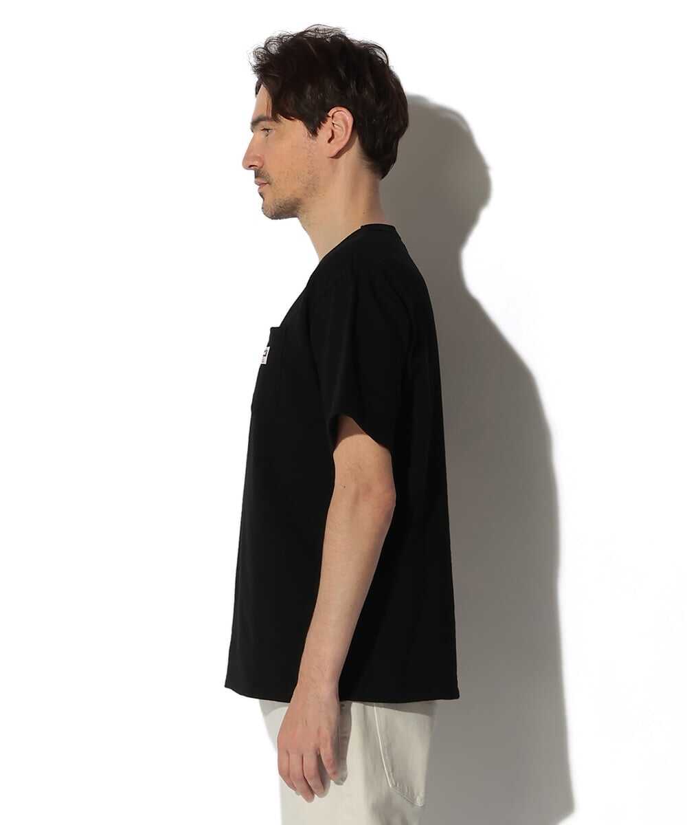 ラベルポケット スラブTシャツ