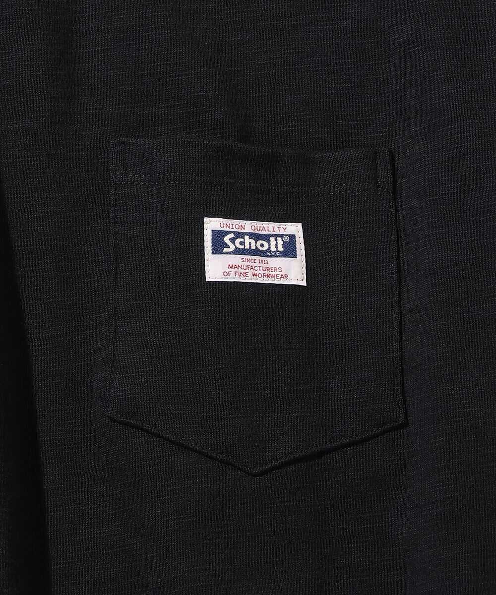 ラベルポケット スラブTシャツ