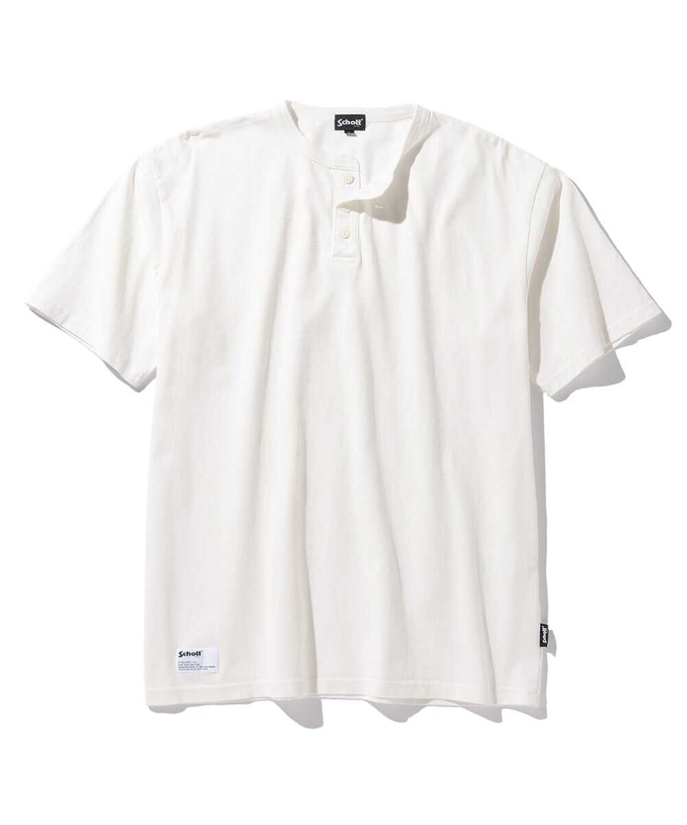 ピグメント オーバーダイ ヘンリーTシャツ