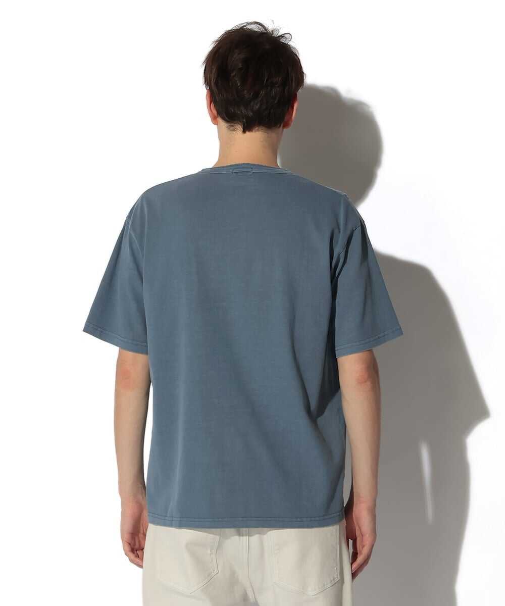 ピグメント オーバーダイ ヘンリーTシャツ