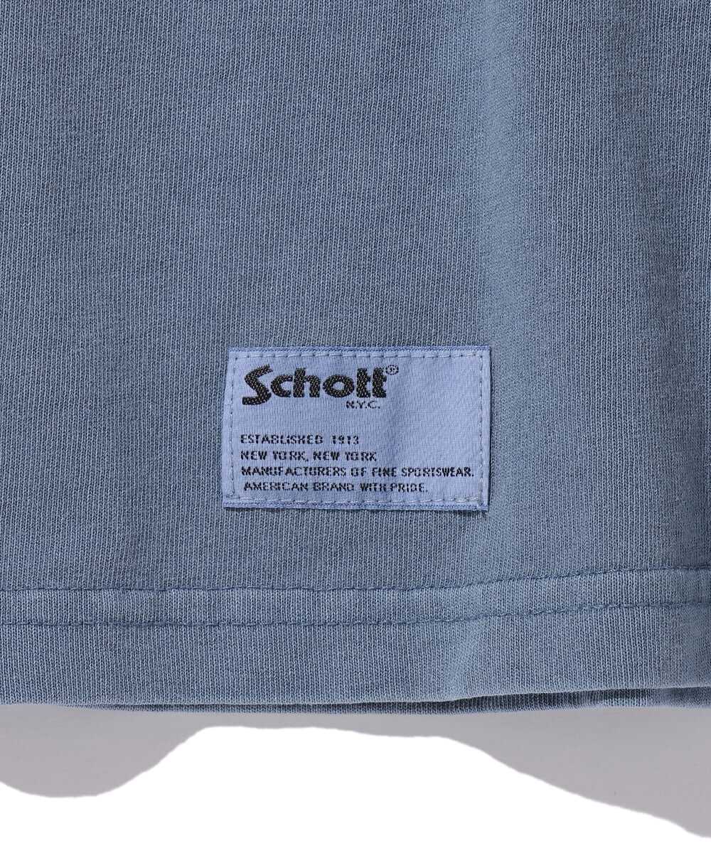 ピグメント オーバーダイ ヘンリーTシャツ